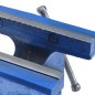 vidaXL Schraubstock Blau 100 mm Gusseisen vidaXL Schraubstock Blau 100 mm Gusseisen