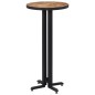 vidaXL Bartisch Rund Ø55x110 cm Recyceltes Massivholz Teak vidaXL Bartisch Rund Ø55x110 cm Recyceltes Massivholz Teak