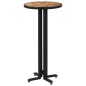 vidaXL Bartisch Rund Ø55x110 cm Recyceltes Massivholz Teak vidaXL Bartisch Rund Ø55x110 cm Recyceltes Massivholz Teak