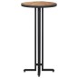 vidaXL Bartisch Rund Ø55x110 cm Recyceltes Massivholz Teak vidaXL Bartisch Rund Ø55x110 cm Recyceltes Massivholz Teak