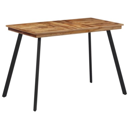 vidaXL Esstisch 120x62x76 cm Massivholz Teak
