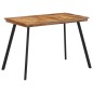 vidaXL Esstisch 120x62x76 cm Massivholz Teak vidaXL Esstisch 120x62x76 cm Massivholz Teak