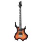 vidaXL E-Gitarre für Anfänger mit Tasche Braun und Schwarz 4/4 39" vidaXL E-Gitarre für Anfänger mit Tasche Braun und Schwarz 4/4 39"