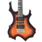 vidaXL E-Gitarre für Anfänger mit Tasche Braun und Schwarz 4/4 39" vidaXL E-Gitarre für Anfänger mit Tasche Braun und Schwarz 4/4 39"