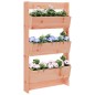 vidaXL Wand-Pflanzkübel 3 Fächer 60x18,5x110 cm Massivholz Douglasie vidaXL Wand-Pflanzkübel 3 Fächer 60x18,5x110 cm Massivholz Douglasie