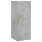 Highboard Betongrau 34,5x34x180 cm Holzwerkstoff Highboard Betongrau 34,5x34x180 cm Holzwerkstoff