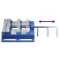 vidaXL Maschinenschraubstock Blau 121 mm Gusseisen vidaXL Maschinenschraubstock Blau 121 mm Gusseisen