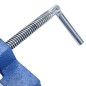 vidaXL Maschinenschraubstock Blau 121 mm Gusseisen vidaXL Maschinenschraubstock Blau 121 mm Gusseisen