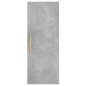 Highboard Betongrau 34,5x34x180 cm Holzwerkstoff Highboard Betongrau 34,5x34x180 cm Holzwerkstoff