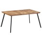 vidaXL Esstisch 169x98,5x76 cm Massivholz Teak vidaXL Esstisch 169x98,5x76 cm Massivholz Teak