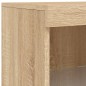vidaXL Sideboard mit LED-Leuchten Sonoma-Eiche 41x37x100 cm vidaXL Sideboard mit LED-Leuchten Sonoma-Eiche 41x37x100 cm