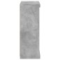 vidaXL Sideboard mit LED-Leuchten Betongrau 60,5x37x100 cm vidaXL Sideboard mit LED-Leuchten Betongrau 60,5x37x100 cm