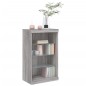 vidaXL Sideboard mit LED-Leuchten Grau Sonoma 60,5x37x100 cm vidaXL Sideboard mit LED-Leuchten Grau Sonoma 60,5x37x100 cm