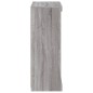 vidaXL Sideboard mit LED-Leuchten Grau Sonoma 60,5x37x100 cm vidaXL Sideboard mit LED-Leuchten Grau Sonoma 60,5x37x100 cm