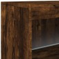 vidaXL Sideboard mit LED-Leuchten Räuchereiche 41x37x67 cm vidaXL Sideboard mit LED-Leuchten Räuchereiche 41x37x67 cm