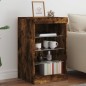 vidaXL Sideboard mit LED-Leuchten Räuchereiche 41x37x67 cm vidaXL Sideboard mit LED-Leuchten Räuchereiche 41x37x67 cm