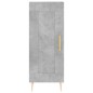 Highboard Betongrau 34,5x34x180 cm Holzwerkstoff Highboard Betongrau 34,5x34x180 cm Holzwerkstoff