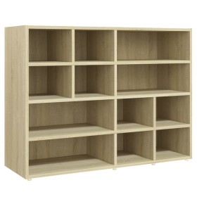 vidaXL Sideboard Sonoma-Eiche 97x32x72 cm Holzwerkstoff