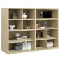 vidaXL Sideboard Sonoma-Eiche 97x32x72 cm Holzwerkstoff vidaXL Sideboard Sonoma-Eiche 97x32x72 cm Holzwerkstoff