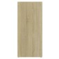 vidaXL Sideboard Sonoma-Eiche 97x32x72 cm Holzwerkstoff vidaXL Sideboard Sonoma-Eiche 97x32x72 cm Holzwerkstoff