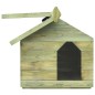 vidaXL Hundehütte mit Dach Imprägniertes Kiefernholz vidaXL Hundehütte mit Dach Imprägniertes Kiefernholz