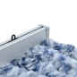 vidaXL Insektenschutz-Vorhang Blau, Weiß und Silbern 56x185cm Chenille vidaXL Insektenschutz-Vorhang Blau, Weiß und Silbern 56x185cm Chenille