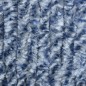 vidaXL Insektenschutz-Vorhang Blau, Weiß und Silbern 56x185cm Chenille vidaXL Insektenschutz-Vorhang Blau, Weiß und Silbern 56x185cm Chenille