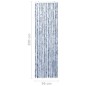 vidaXL Insektenschutz-Vorhang Silbern 56x200 cm Chenille vidaXL Insektenschutz-Vorhang Silbern 56x200 cm Chenille