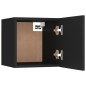 vidaXL 8-tlg. TV-Schrank-Set Schwarz Holzwerkstoff vidaXL 8-tlg. TV-Schrank-Set Schwarz Holzwerkstoff