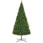 vidaXL Künstlicher Weihnachtsbaum mit Beleuchtung 400 cm Grün vidaXL Künstlicher Weihnachtsbaum mit Beleuchtung 400 cm Grün