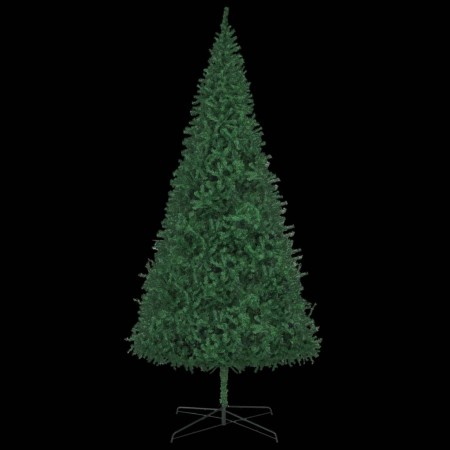 vidaXL Künstlicher Weihnachtsbaum mit Beleuchtung 400 cm Grün