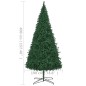 vidaXL Künstlicher Weihnachtsbaum mit Beleuchtung 400 cm Grün vidaXL Künstlicher Weihnachtsbaum mit Beleuchtung 400 cm Grün