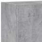 vidaXL 5-tlg. Wohnwand Betongrau Holzwerkstoff vidaXL 5-tlg. Wohnwand Betongrau Holzwerkstoff