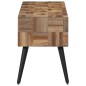 vidaXL Sitzbank 110x35x45 cm Recyceltes Massivholz Teak vidaXL Sitzbank 110x35x45 cm Recyceltes Massivholz Teak