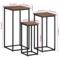 vidaXL Pflanzenständer 3 Stk. Massivholz Teak vidaXL Pflanzenständer 3 Stk. Massivholz Teak