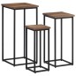 vidaXL Pflanzenständer 3 Stk. Massivholz Teak vidaXL Pflanzenständer 3 Stk. Massivholz Teak