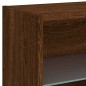 vidaXL 5-tlg. Wohnwand mit LED-Beleuchtung Braun Eichen-Optik vidaXL 5-tlg. Wohnwand mit LED-Beleuchtung Braun Eichen-Optik