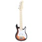 vidaXL E-Gitarre für Kinder mit Tasche Braun und Weiß 3/4 30" vidaXL E-Gitarre für Kinder mit Tasche Braun und Weiß 3/4 30"