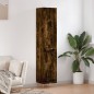 vidaXL Highboard Räuchereiche 34,5x34x180 cm Holzwerkstoff vidaXL Highboard Räuchereiche 34,5x34x180 cm Holzwerkstoff
