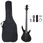 vidaXL E-Bass für Anfänger mit Tasche Schwarz 4/4 46" vidaXL E-Bass für Anfänger mit Tasche Schwarz 4/4 46"