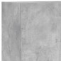 vidaXL 5-tlg. Wohnwand Betongrau Holzwerkstoff vidaXL 5-tlg. Wohnwand Betongrau Holzwerkstoff