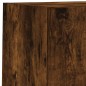 vidaXL 6-tlg. Wohnwand mit LED-Beleuchtung Räuchereiche Holzwerkstoff vidaXL 6-tlg. Wohnwand mit LED-Beleuchtung Räuchereiche Holzwerkstoff