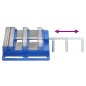 vidaXL Maschinenschraubstock Blau 150 mm Gusseisen vidaXL Maschinenschraubstock Blau 150 mm Gusseisen