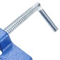 vidaXL Maschinenschraubstock Blau 150 mm Gusseisen vidaXL Maschinenschraubstock Blau 150 mm Gusseisen