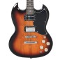 vidaXL E-Gitarre für Anfänger mit Tasche Braun und Schwarz 4/4 39" vidaXL E-Gitarre für Anfänger mit Tasche Braun und Schwarz 4/4 39"