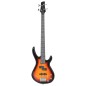vidaXL E-Bass für Anfänger mit Tasche Braun und Schwarz 4/4 46" vidaXL E-Bass für Anfänger mit Tasche Braun und Schwarz 4/4 46"
