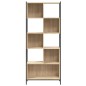 vidaXL Bücherregal Sonoma-Eiche 72x28x172 cm Holzwerkstoff vidaXL Bücherregal Sonoma-Eiche 72x28x172 cm Holzwerkstoff