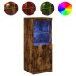 vidaXL Sideboard mit LED-Leuchten Räuchereiche 41x37x100 cm vidaXL Sideboard mit LED-Leuchten Räuchereiche 41x37x100 cm