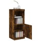 vidaXL Sideboard mit LED-Leuchten Räuchereiche 41x37x100 cm vidaXL Sideboard mit LED-Leuchten Räuchereiche 41x37x100 cm