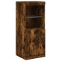 vidaXL Sideboard mit LED-Leuchten Räuchereiche 41x37x100 cm vidaXL Sideboard mit LED-Leuchten Räuchereiche 41x37x100 cm